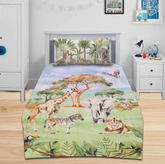 jungle theme kids Bedsheet Set